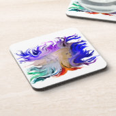 馬付き女性 コースター (左側)