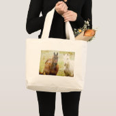 馬仲間 ラージトートバッグ (正面(商品))