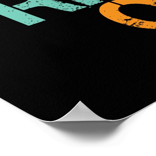 馬保乗り馬の乗り手に乗る穏やかな乗り方 ポスター (角)