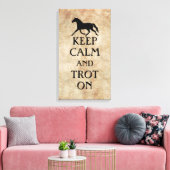 馬保乗り キャンバスプリント (インサイチュ (リビング))