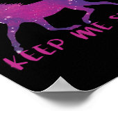 馬保私の安定おもしろい馬 ポスター (角)