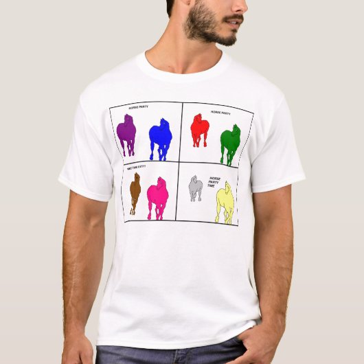 馬党 Tシャツ (正面)
