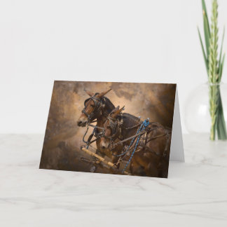 馬具のラバ カード