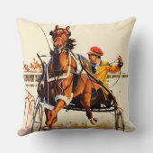 馬具競争 クッション (裏面)