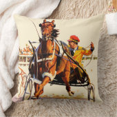 馬具競争 クッション (ブランケット)