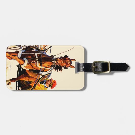 馬具競争 ラゲッジタグ (正面横)