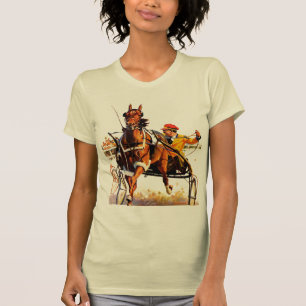 馬具競争 Tシャツ
