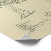 馬内解剖学プリント ポスター (角)