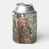 馬写真モノグラムおもしろいクーラーボックス 缶クーラー (缶裏面)