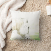 馬写真枕 クッション (ブランケット)