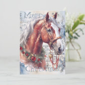 馬冬のクリスマスウォーター色 シーズンカード (スタンド正面)