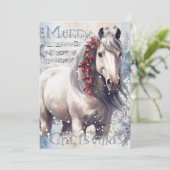 馬冬のクリスマスウォーター色 シーズンカード (スタンド正面)