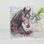 馬冬のクリスマスウォーター色 シーズンカード (スタンド正面)