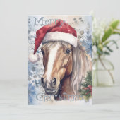 馬冬のクリスマスウォーター色 シーズンカード (スタンド正面)