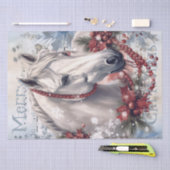 馬冬のクリスマスウォーター色 薄葉紙 (クラフト)