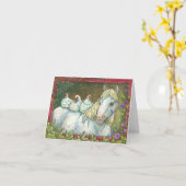 馬券の欄空白のに カード (黄色い花)