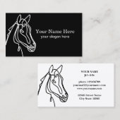 馬券会社名刺テンプレート 名刺 (正面/裏面)