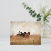 馬力のあるフィールドワーク ポストカード (スタンド正面)