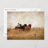 馬力のあるフィールドワーク ポストカード (正面/裏面)