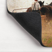 馬力のあるフィールドワーク マウスパッド (コーナー)