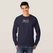 馬力及び雪 Tシャツ (正面フル)