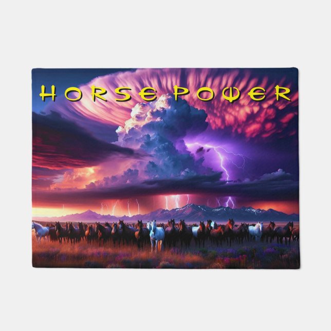 馬力 ドアマット (正面)