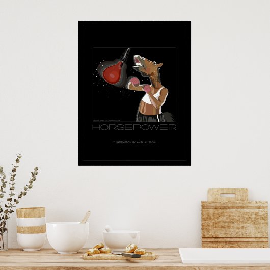 馬力 ポスター (キッチン)