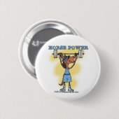 馬力 缶バッジ (正面&裏面)