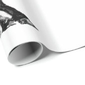 馬包み紙-カスタム文字と色 ラッピングペーパー (ロールコーナー)