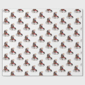 馬包み紙 ラッピングペーパー (フラット)