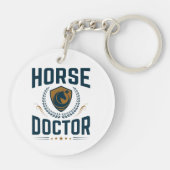 馬医ウマ科の獣医 キーホルダー (裏面)