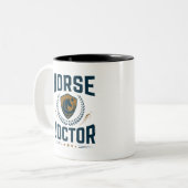 馬医獣ウマ科の医 ツートーンマグカップ (正面左)