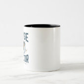 馬医獣ウマ科の医 ツートーンマグカップ (中央)