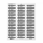 馬印中国の象 ラベル (フルシート)