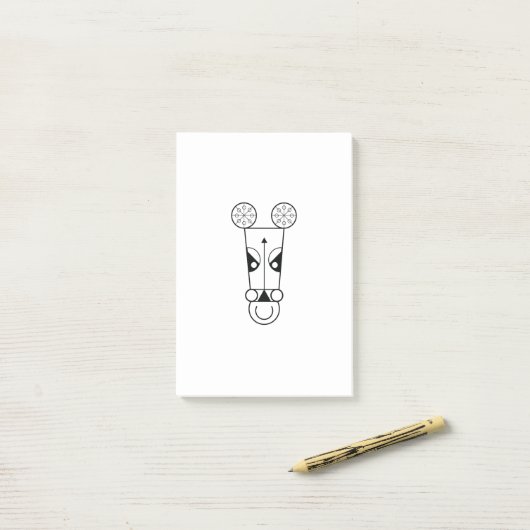 馬印 ポストイット (デスク上)