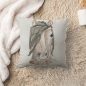 馬及びキツネ枕 クッション (ブランケット)