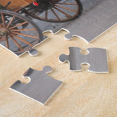 馬及びキャリッジ ジグソーパズル (側面)