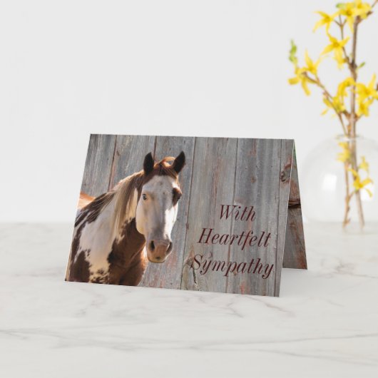 馬及び納屋の大戸は大事な行事をカードカスタマイズ カード (黄色い花)