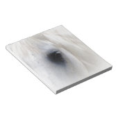 馬及び花柄 ノートパッド (アングル)