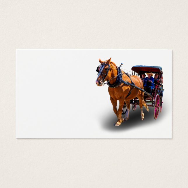 馬及び馬車 (正面)