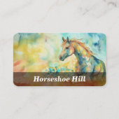 馬商ウマ科のカード 名刺 (正面)