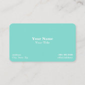 馬商ウマ科のカード 名刺 (裏面)