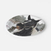 馬噛みフェンス柱 ペーパープレート (アングル)