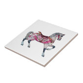 馬回転木馬セラミックタイル タイル (側面)