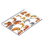 馬図 ノートブック (左側)