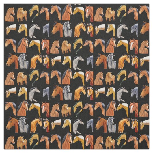 馬図 ファブリック (見本)