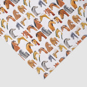 馬図 薄葉紙 (詳細)