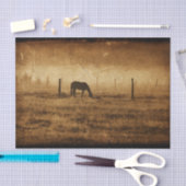 馬国のヴィンテージ素朴テクスチャの切り離し 薄葉紙 (クラフト)