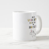 馬場の一角獣である ジャンボコーヒーマグカップ (正面右)