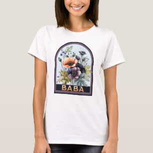 馬場ヴィンテージフローラ祖母 Tシャツ